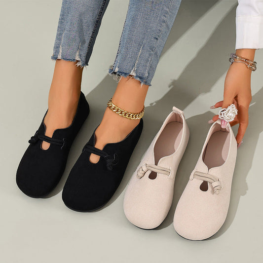 📢📢50%RABATT!Comfortable Slip-On Faux Suede Flats