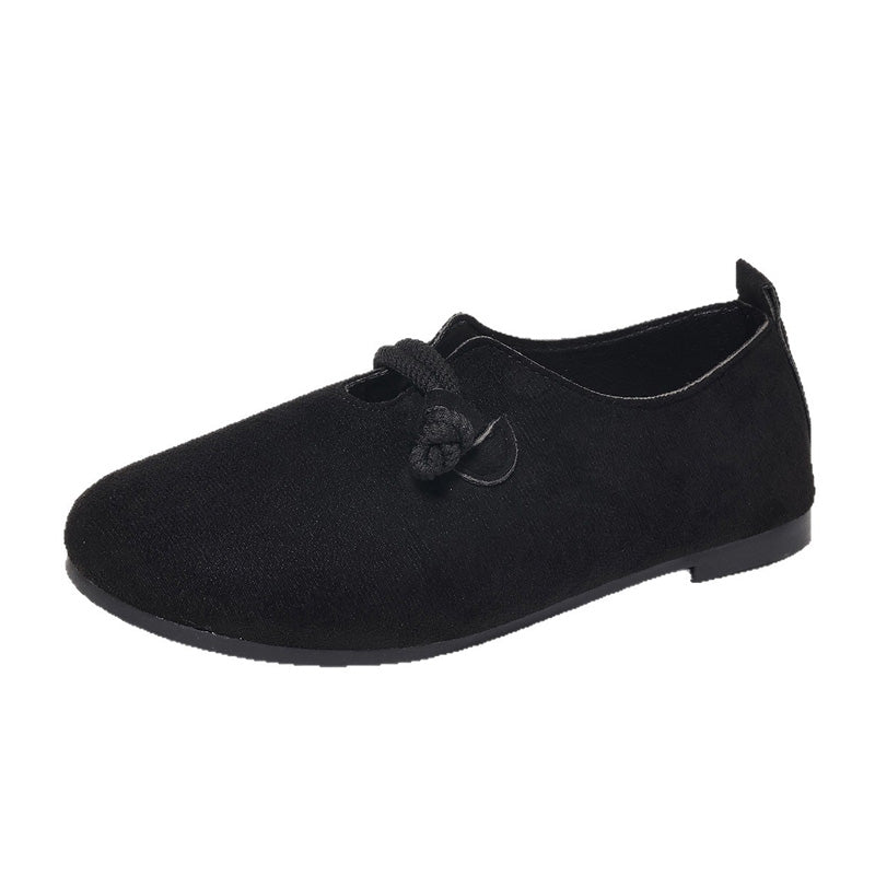 📢📢50%RABATT!Comfortable Slip-On Faux Suede Flats