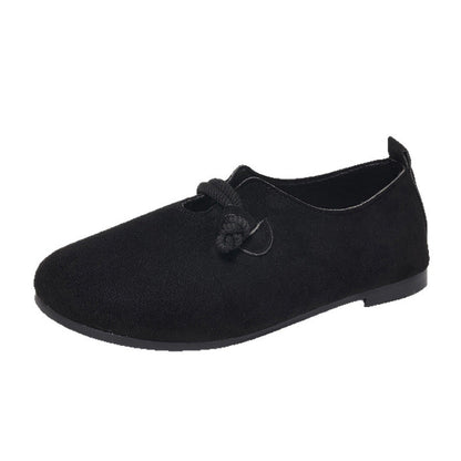 📢📢50%RABATT!Comfortable Slip-On Faux Suede Flats