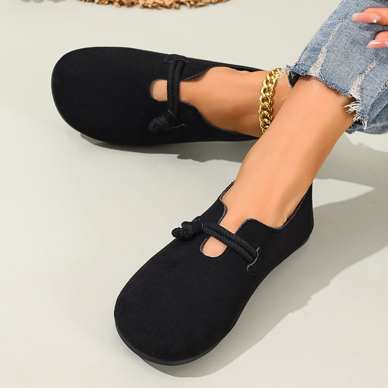 📢📢50%RABATT!Comfortable Slip-On Faux Suede Flats