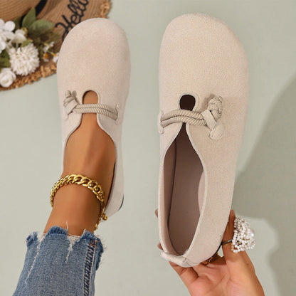 📢📢50%RABATT!Comfortable Slip-On Faux Suede Flats