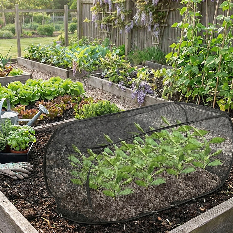 🌱JETZT 50 % RABATT! ✨ Faltbares Pop-Up-Pflanzennetz – Schützt Pflanzen, atmungsaktiv und einfach aufzubauen 🌿