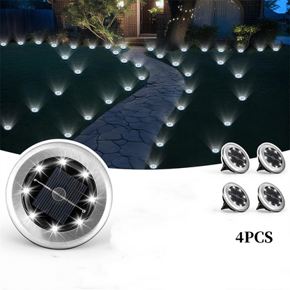 💡 50% RABATT! ☀️ Wasserdichte Solar-Bodeneinbauleuchte für den Außenbereich – 2er-Pack, Automatisches Ein/Aus & Perfekt Für Wege & Terrasse 🏡