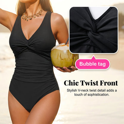 🩱Begrüßen wir den Sommer❤️‍🔥-Einteiliger Badeanzug für Damen mit figurformendem Effekt