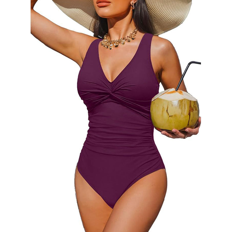 🩱Begrüßen wir den Sommer❤️‍🔥-Einteiliger Badeanzug für Damen mit figurformendem Effekt