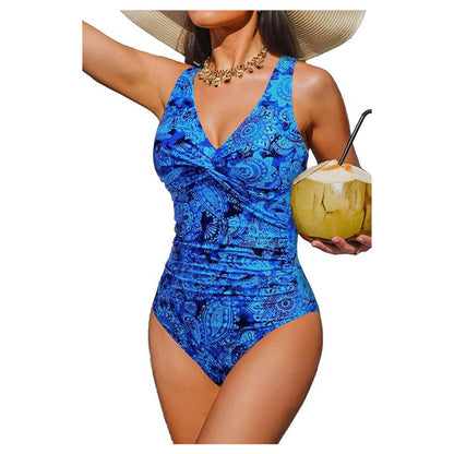 🩱Begrüßen wir den Sommer❤️‍🔥-Einteiliger Badeanzug für Damen mit figurformendem Effekt