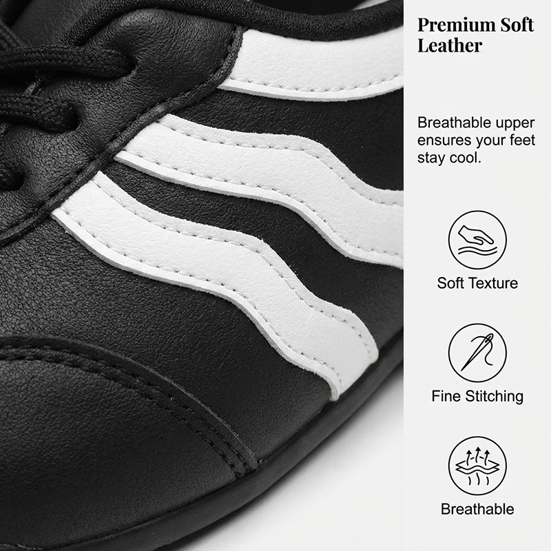 50 % Rabatt!🎉Damen Retro Wave-Streifen Schnür-Sneaker