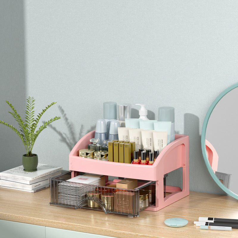 📂✨ Stapelbarer Schreibtisch-Organizer mit durchsichtigen Schubladen – Ordnung garantiert! 🧘‍♀️💼