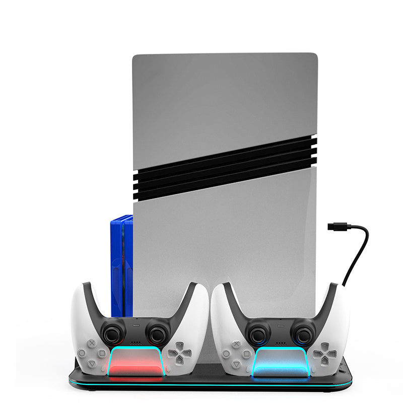 🔥50% Rabatt🎮Kühl- und Ladestation für PS5 Slim/Pro⚡️Lädt den Controller auf und verfügt über einen leistungsstarken Lüfter zur Kühlung
