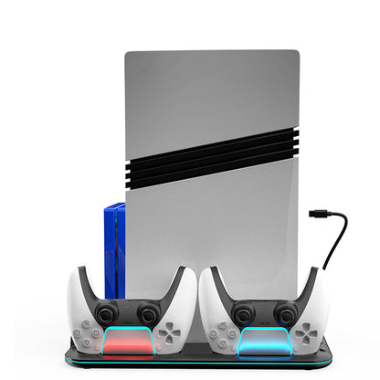 🔥50% Rabatt🎮Kühl- und Ladestation für PS5 Slim/Pro⚡️Lädt den Controller auf und verfügt über einen leistungsstarken Lüfter zur Kühlung