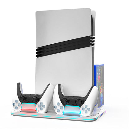 🔥50% Rabatt🎮Kühl- und Ladestation für PS5 Slim/Pro⚡️Lädt den Controller auf und verfügt über einen leistungsstarken Lüfter zur Kühlung
