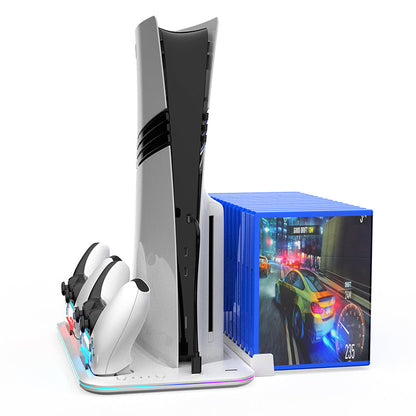 🔥50% Rabatt🎮Kühl- und Ladestation für PS5 Slim/Pro⚡️Lädt den Controller auf und verfügt über einen leistungsstarken Lüfter zur Kühlung