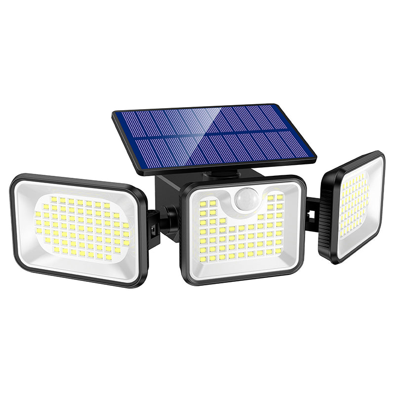 💡 50% RABATT! ☀️ 3-Head Solar Security Light with Motion Sensor – 360° Bewegungserkennung, Wasserdicht & Ideal Für Garten, Garage & Einfahrt 🏠