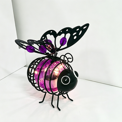 🐝 Solar-Hängeleuchte mit Biene für den Außenbereich – Das perfekte Geschenk für Pflanzenliebhaber, Mütter oder einfach jeden, der gerne lächelt ❤️
