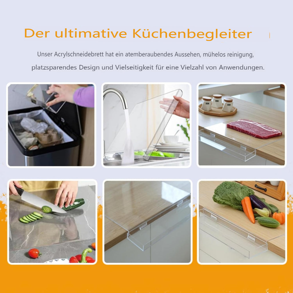 Schneiden. Sammeln. Staunen – Ihr hygienischer Küchenhelfer🥕Multi-Functional Kitchen Cutting Board