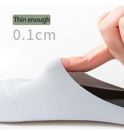6 Paar! Atmungsaktive Ice Silk Anti-Rutsch-Socken