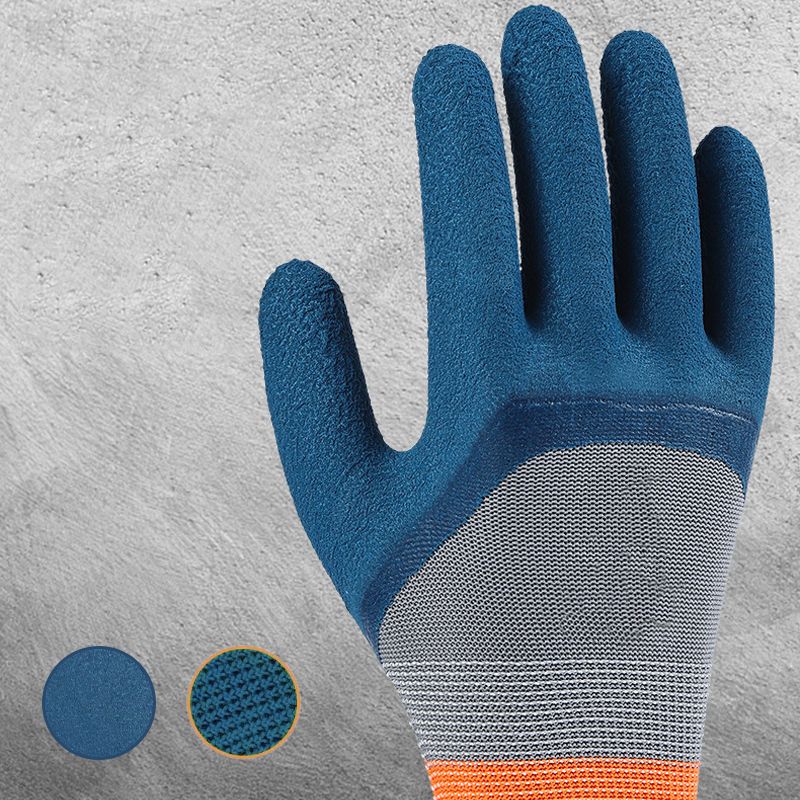 Gummi-Verschleißfeste Arbeitshandschuhe 12 Paar