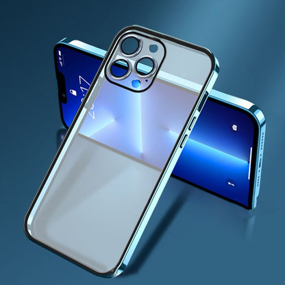 Pousbo® Matte Metallrahmen Schnalle Telefon Fall für iPhone