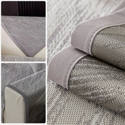 Rutschfester Sofaschoner aus Eisseide für den Sommer