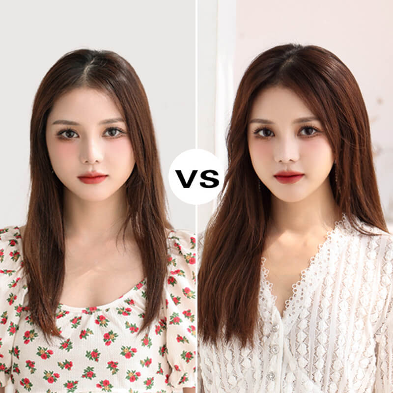 Upgrade thickened fluffy hair piece