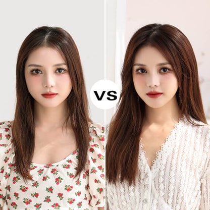 Upgrade thickened fluffy hair piece