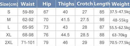 Hüftstraffende Haifischhose mit hoher Taille