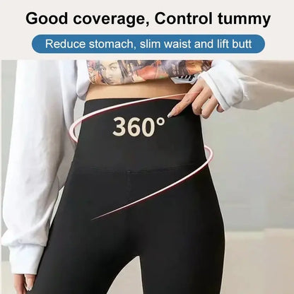 Hüftstraffende Haifischhose mit hoher Taille