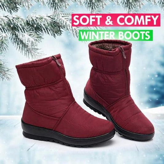 🎊Weihnachts-Superrabatt🎊🔥Wasserdichte Schneestiefel für Damen🔥（Kostenlose Lieferung🧳）