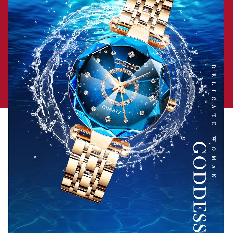 STARRY WOMEN\'S UHR AUS EDELSTAHL