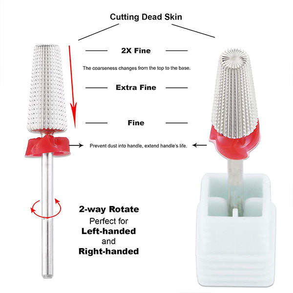 5 in 1 Nagelfräser-Bits