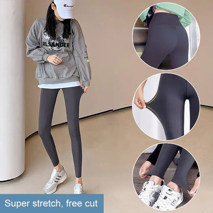 Hüftstraffende Haifischhose mit hoher Taille