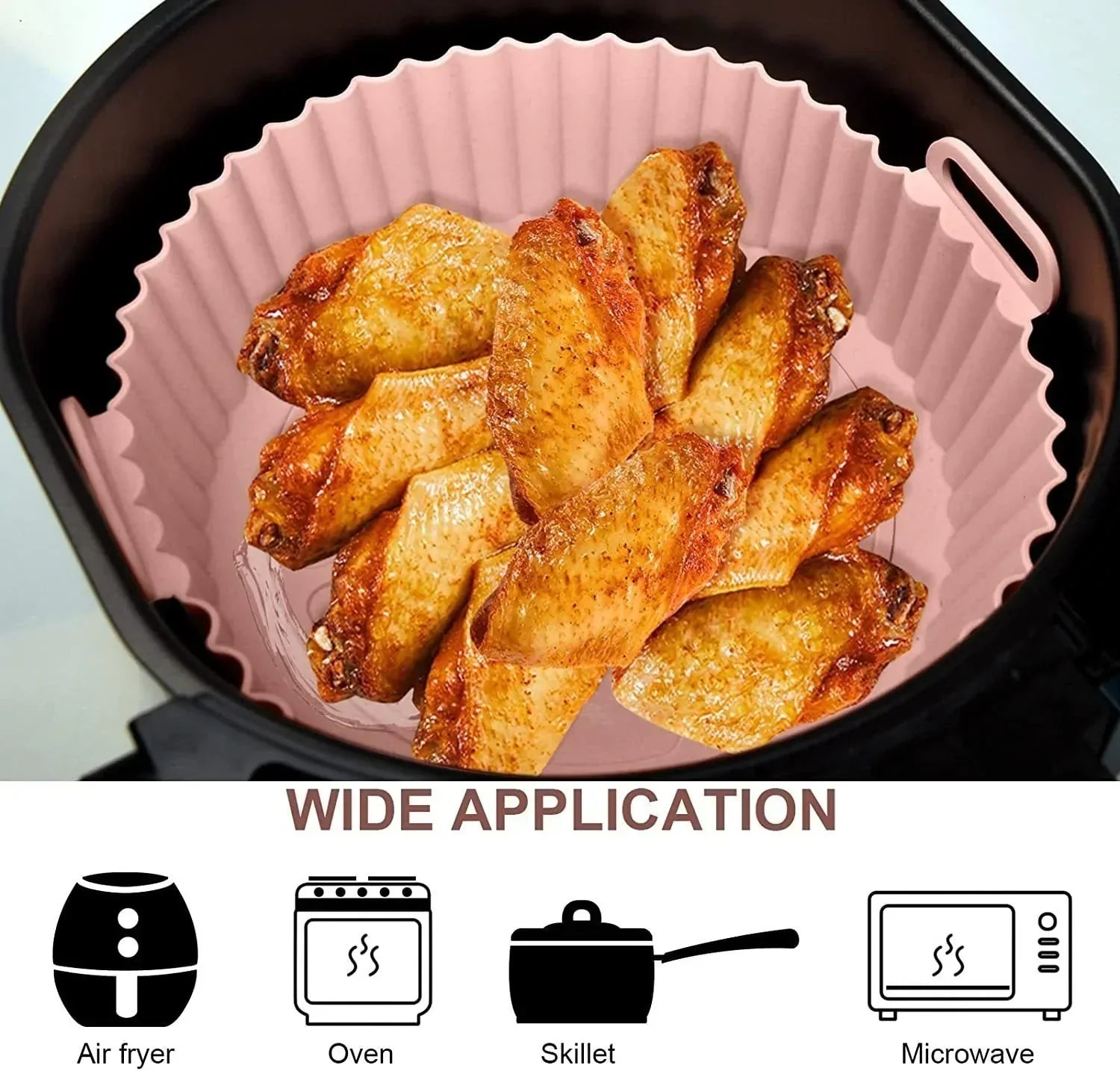 Air Fryer Silikon-Backblech-9