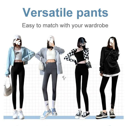 Hüftstraffende Haifischhose mit hoher Taille