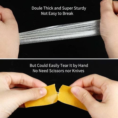 Superklebriges, widerstandsfähiges, transparentes Klebeband🎁
