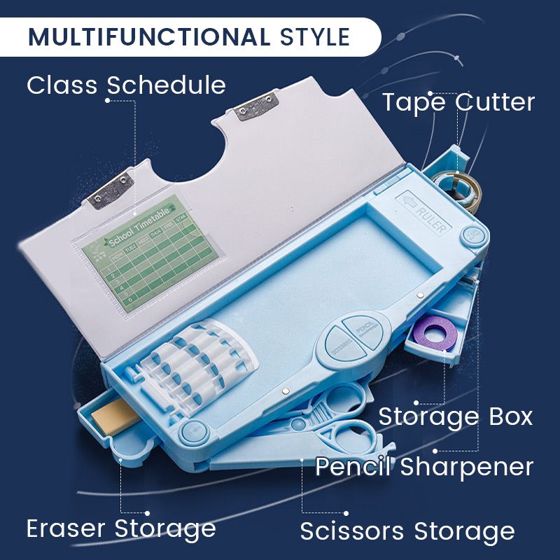 Multifunktionales Federmäppchen mit Großem Fassungsvermögen