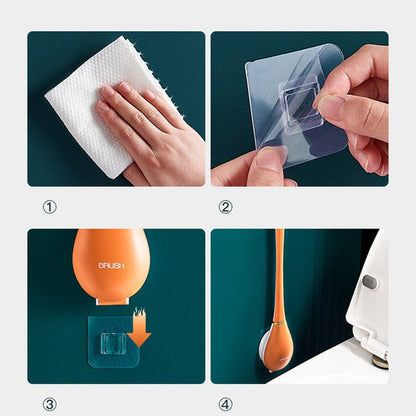 Modernity Household Flexography Silikon Toilettenbürste