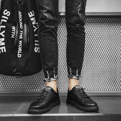 Vielseitige Freizeitschuhe aus echtem Leder für Männer
