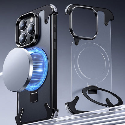 🎁[Bestes Geschenk für das Telefon] Magnetische Metall-Anti-Fall-Schutzhülle für das iPhone🎁