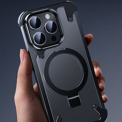 🎁[Bestes Geschenk für das Telefon] Magnetische Metall-Anti-Fall-Schutzhülle für das iPhone🎁