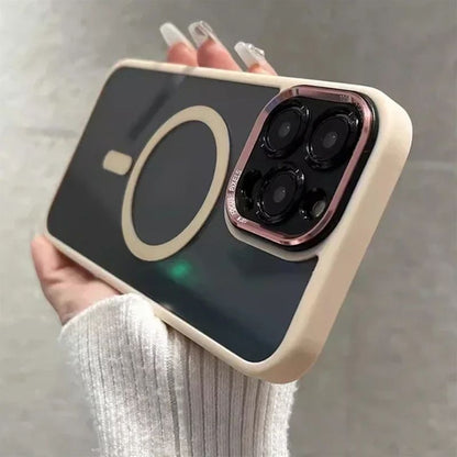 🎅Weihnachtsangebot 49% Rabatt💥 Getönte, stoßfeste, magnetische iPhone-Hülle