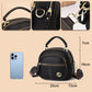 🎁🌟Klassische multifunktionale Fächer Verstellbare breite Schultergurt-PU-Leder-Crossbody-Tasche