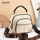 🎁🌟Klassische multifunktionale Fächer Verstellbare breite Schultergurt-PU-Leder-Crossbody-Tasche