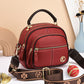 🎁🌟Klassische multifunktionale Fächer Verstellbare breite Schultergurt-PU-Leder-Crossbody-Tasche