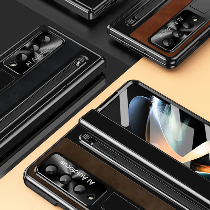 🔥Kostenlose Lieferung🔥All-in-One-Handyschutzhülle mit Folie für Samsung ZFold4/5 (kostenloser Stift)