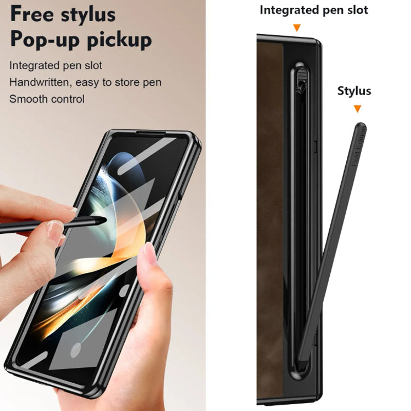 🔥Kostenlose Lieferung🔥All-in-One-Handyschutzhülle mit Folie für Samsung ZFold4/5 (kostenloser Stift)