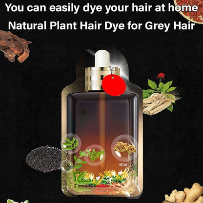 💖Haare färben zu Hause🔥Pflanzenextrakt Nicht-schädigende Haarfärbecreme