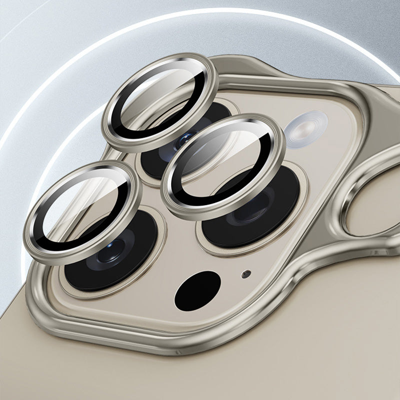 Fallsichere Handyhülle mit speziell geformtem Metall-Eckpad für iPhone (kostenloser Linsenfilm)