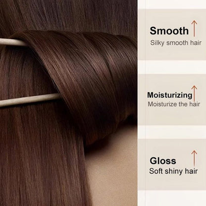Maske für glattes und glänzendes Haar
