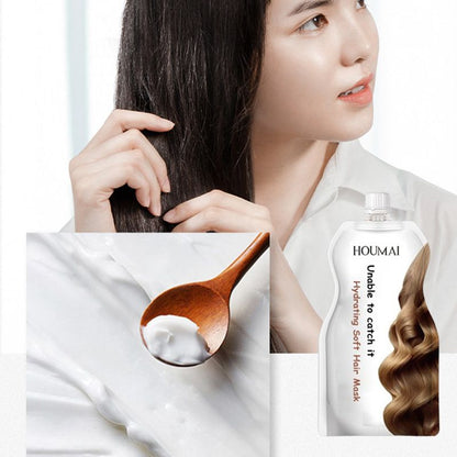 Maske für glattes und glänzendes Haar