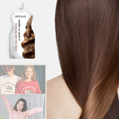 Maske für glattes und glänzendes Haar